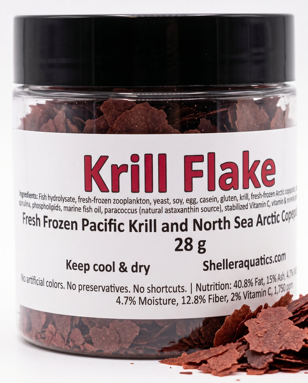 🐟 Sheller Aquatics Krill Flake 28g.